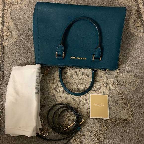 Selma saffiano satchel - Michael Kors Authentic - Picture 2 of 9